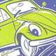 Illustration for article titled VWs Only Officially-Approved Christmas Story Has A Jolly Green Beetle